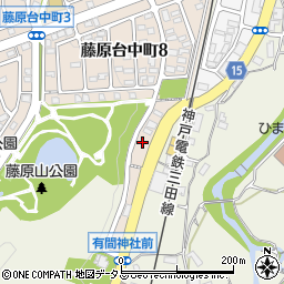 クレリア神戸周辺の地図