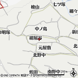 愛知県豊橋市石巻本町紺屋谷周辺の地図