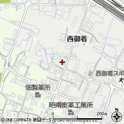 兵庫県姫路市御国野町西御着565周辺の地図
