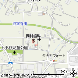 静岡県焼津市上小杉181-2周辺の地図