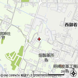 兵庫県姫路市四郷町上鈴87-3周辺の地図