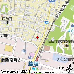 センチュリー藤阪周辺の地図