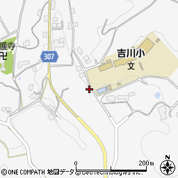 岡山県加賀郡吉備中央町吉川852周辺の地図