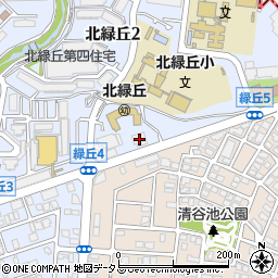 ジーンズ＆カジュアルジャック豊中北緑丘店周辺の地図