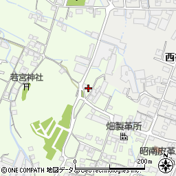兵庫県姫路市四郷町上鈴13-1周辺の地図