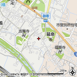 兵庫県姫路市御国野町御着周辺の地図
