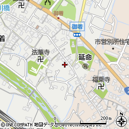兵庫県姫路市御国野町（御着）周辺の地図