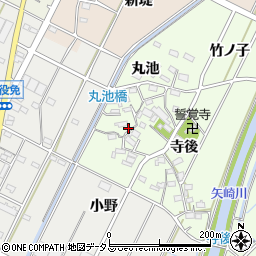 愛知県西尾市吉良町酒井丸池5周辺の地図