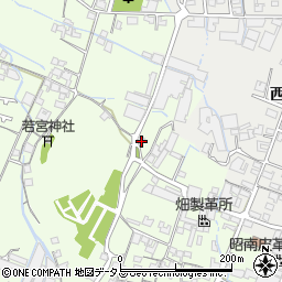 兵庫県姫路市四郷町上鈴74周辺の地図