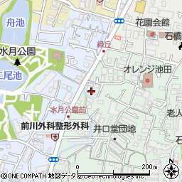 池田井口堂パーク・ホームズ周辺の地図