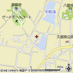 兵庫県三木市久留美1701周辺の地図