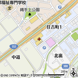 愛知トヨタＥＡＳＴ　豊川住吉店周辺の地図