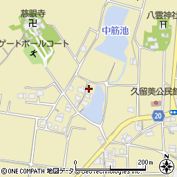 兵庫県三木市久留美1700周辺の地図