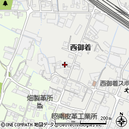 兵庫県姫路市御国野町西御着563周辺の地図