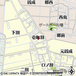 愛知県西尾市一色町中外沢壱町割周辺の地図