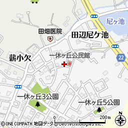 京都府京田辺市田辺狐川130-21周辺の地図