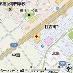 愛知トヨタ自動車豊川住吉店周辺の地図