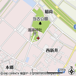 愛知県豊川市当古町野中66周辺の地図