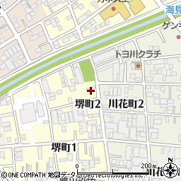 愛知県豊川市堺町2丁目31周辺の地図