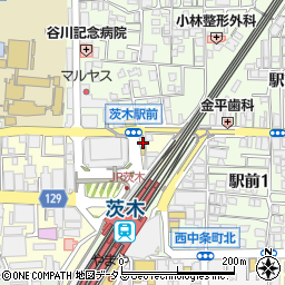 デバイド教育システム茨木校周辺の地図