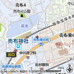 ジオ宝塚ブライトサイト周辺の地図
