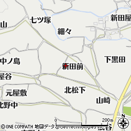 愛知県豊橋市石巻本町（新田前）周辺の地図