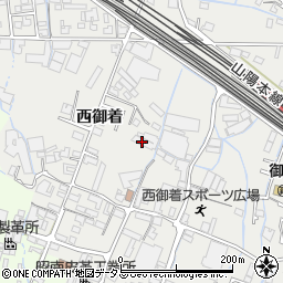 兵庫県姫路市御国野町西御着542周辺の地図