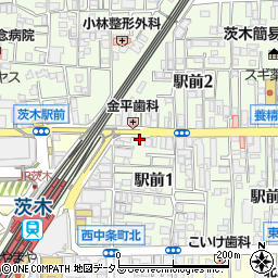 つかはら花園周辺の地図