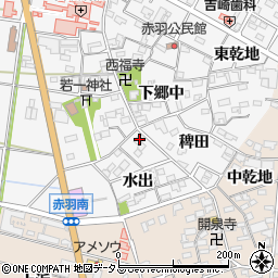 愛知県西尾市一色町赤羽水出37周辺の地図