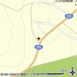 広島県三次市日下町307周辺の地図