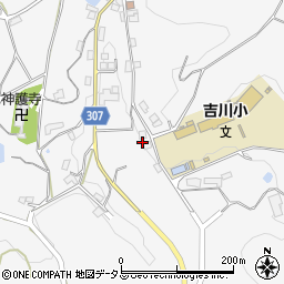 岡山県加賀郡吉備中央町吉川853周辺の地図