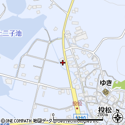 兵庫県加古川市志方町投松273周辺の地図