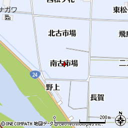 京都府綴喜郡井手町多賀南古市場周辺の地図
