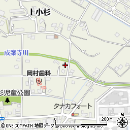 静岡県焼津市上小杉172周辺の地図