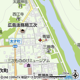 広島県三次市三次町1088周辺の地図