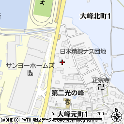 大阪府枚方市大峰元町1丁目41周辺の地図