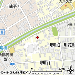 株式会社エスエスモールド　堺町工場周辺の地図