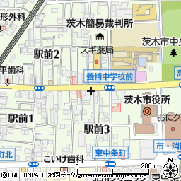 一寸 茨木店周辺の地図