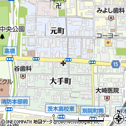 ｂｏｕｔｉｑｕｅ　茨木店周辺の地図