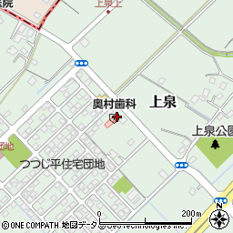 奥村歯科医院周辺の地図