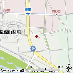 兵庫県たつの市揖保町萩原144周辺の地図