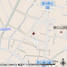静岡県浜松市浜名区宮口4003周辺の地図