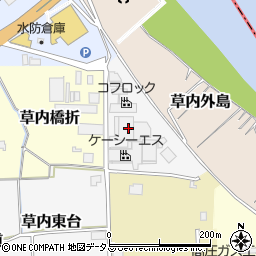 京都府京田辺市草内当ノ木周辺の地図