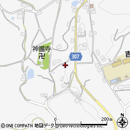 岡山県加賀郡吉備中央町吉川1129周辺の地図