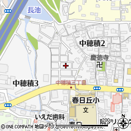 大阪府茨木市中穂積3丁目9周辺の地図
