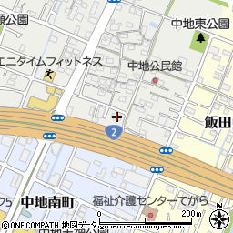 兵庫県姫路市中地55周辺の地図