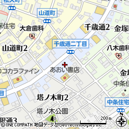 酒やビック豊川店周辺の地図
