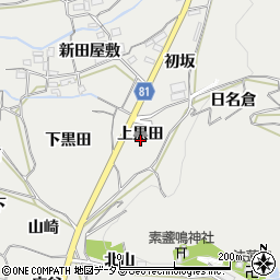 愛知県豊橋市石巻本町（上黒田）周辺の地図