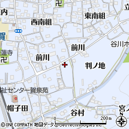 京都府綴喜郡井手町多賀下川2周辺の地図