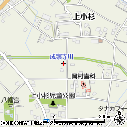 静岡県焼津市上小杉199周辺の地図